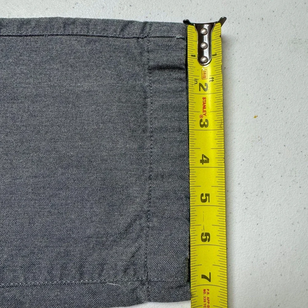 Banana Republic Kentfield Pants Mens 33 Gray‎ Chino Casual Flat Front 33x32
